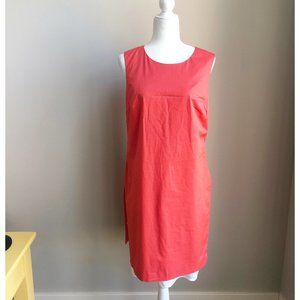 Peserico SAKS Coral & White Sheath Italian Dress